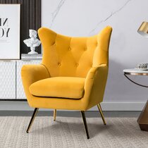 Onset melodisk Symphony Wayfair | Yellow Accent Chairs You'll Love in 2023
