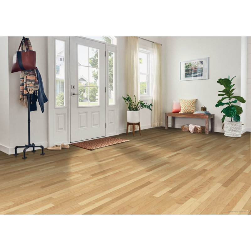 Bruce Flooring Maple 3/4" Thick x 2-1/4" Wide x Varying Length Solid ...