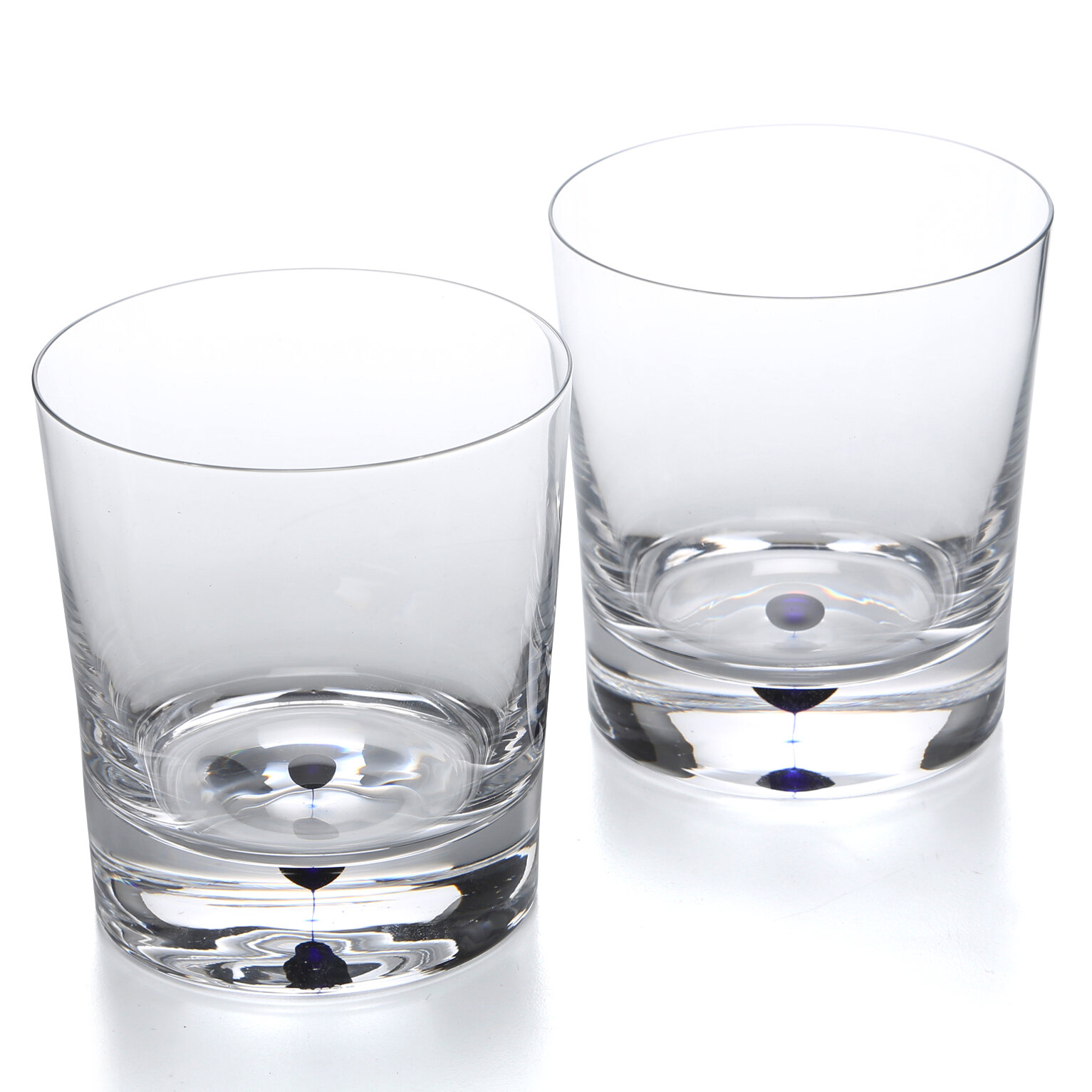 Orrefors Intermezzo Blue 11 oz. Whiskey Glass | Wayfair