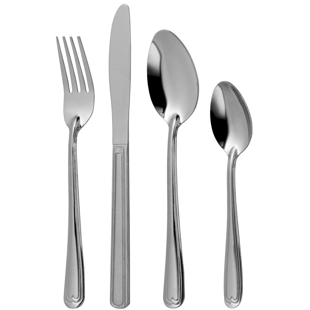 16 Piece Cutlery Set gray
