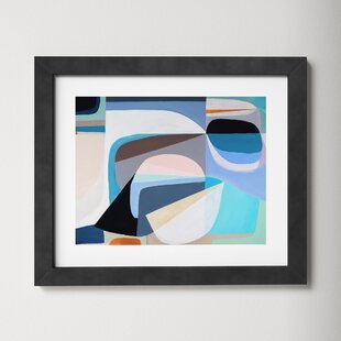 AB1345 Colourful Retro Cool Modern Abstract Framed Wall Art Large Picture Prints 