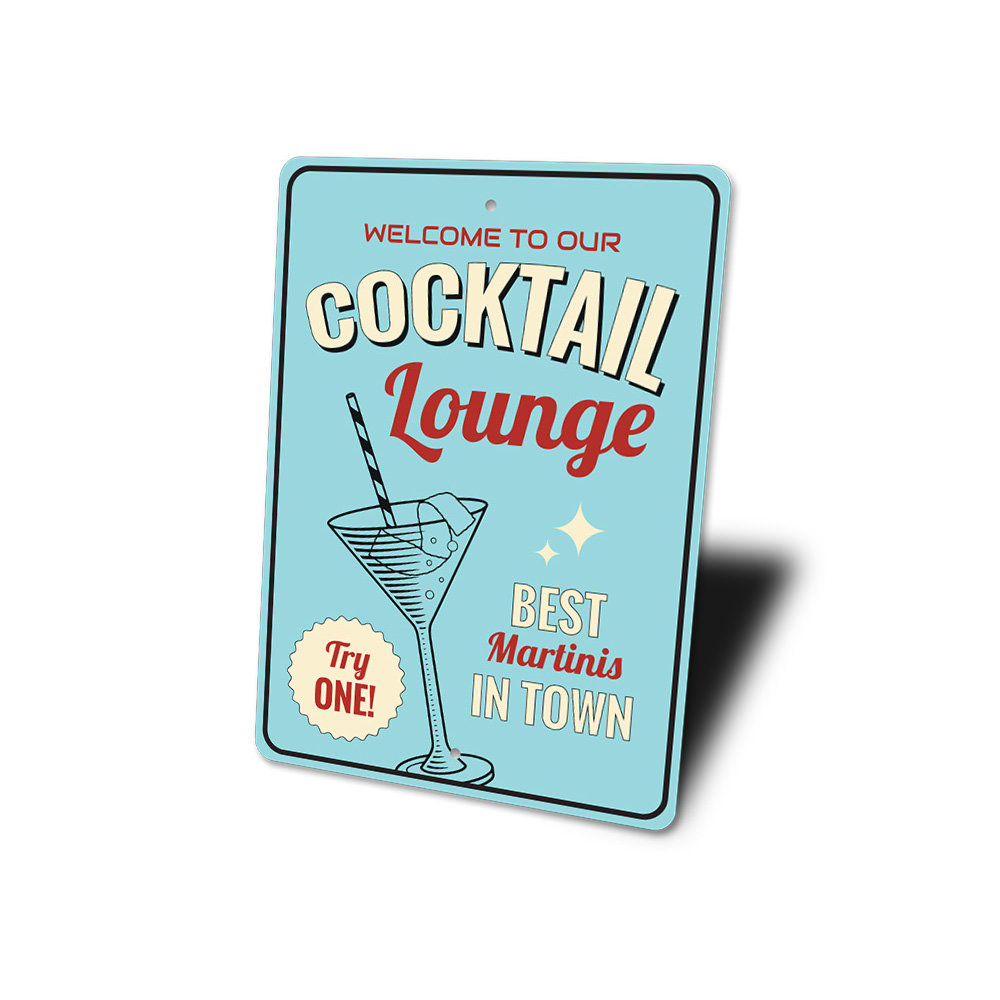 Lizton Sign Shop, Inc Martini Aluminum Sign Wayfair