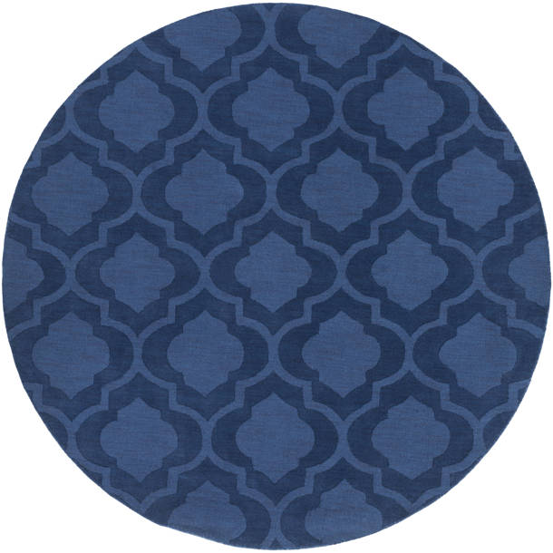 Wrought Studio Zora Handmade Flatweave Wool Tidal Foam Rug & Reviews ...