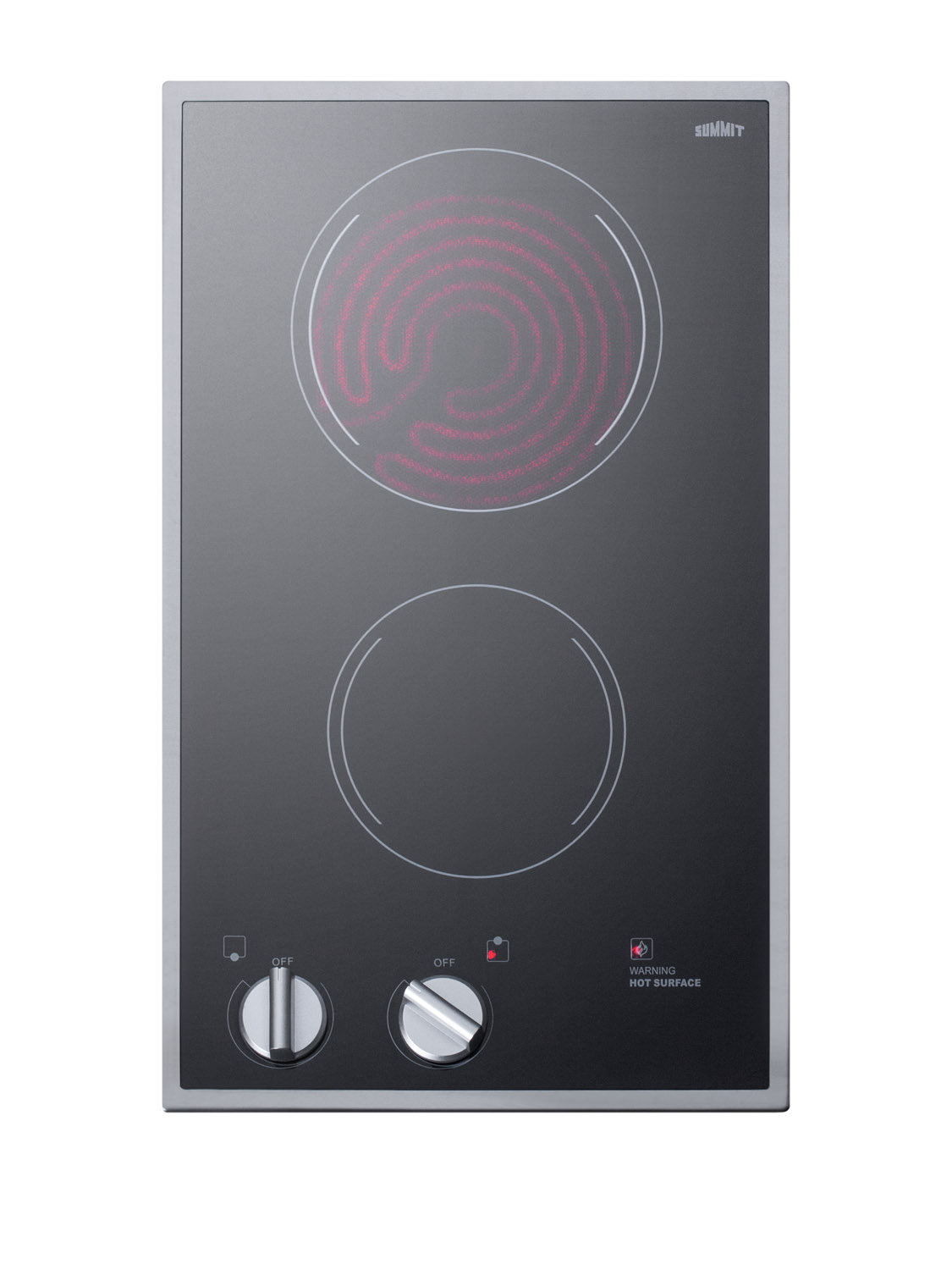 radiant electric cooktop