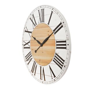 *£29.95* Official Raw Wooden Wall Clock 