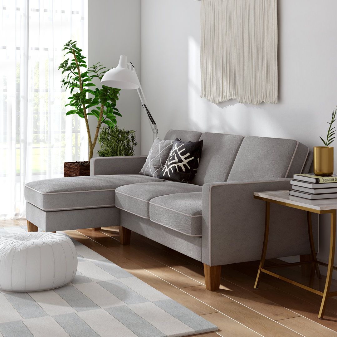 ModernMoments Sofa Spearman Polsterfarbe: Grau