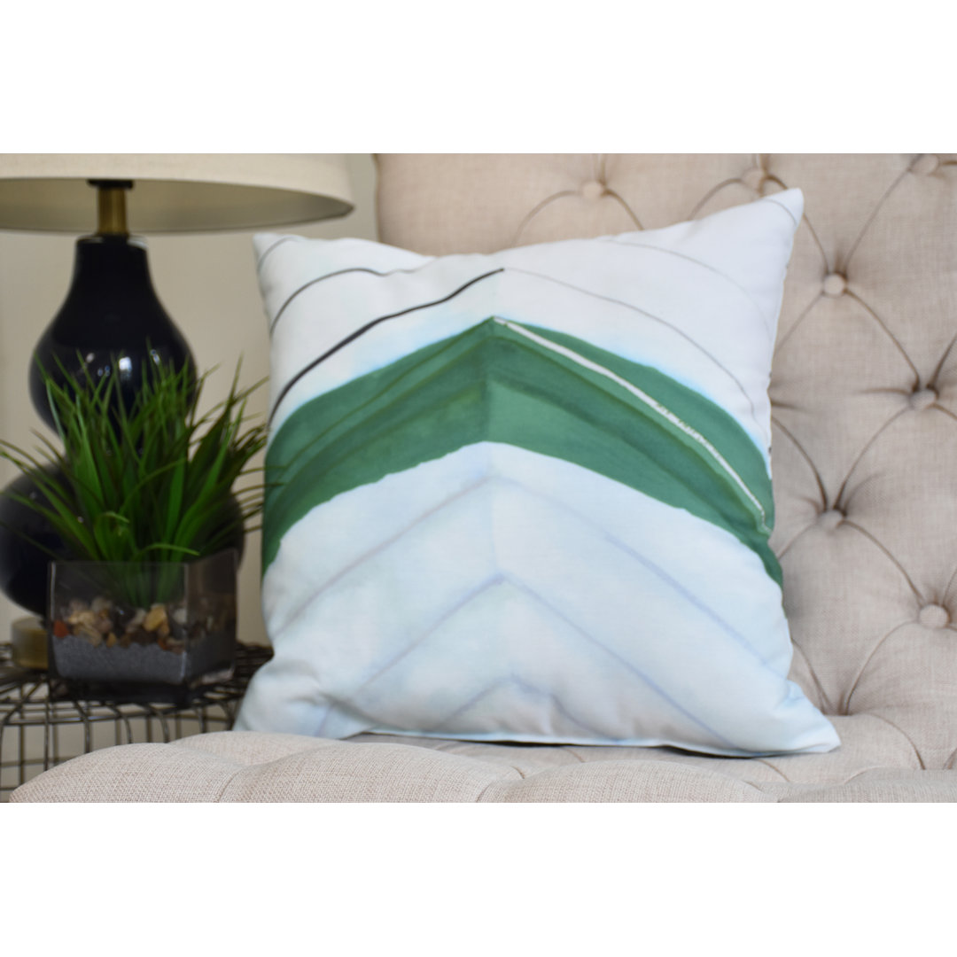 Blue Elephant Harriet Boot Bugkissen mit Füllung Farbe: Grün, Größe: 66cm H x 66cm B x 18cm T