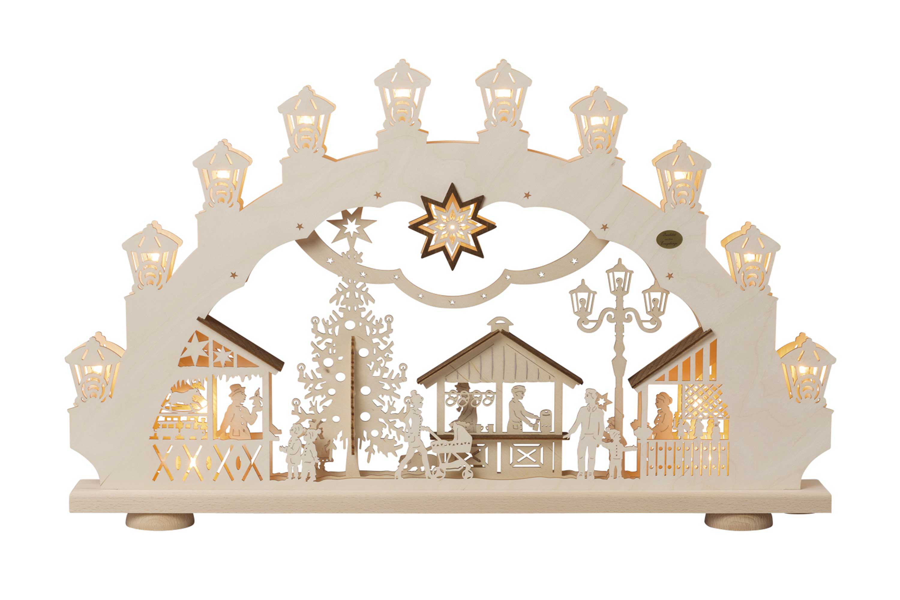 SAICO 3D Christmas Light Arch Wayfair.co.uk