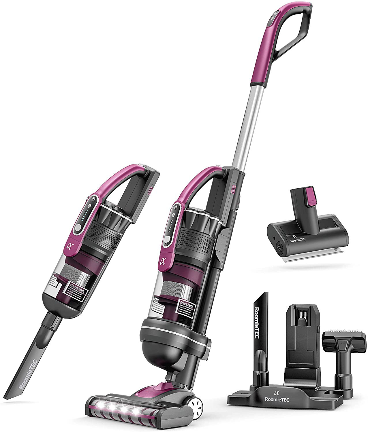 RoomieTEC ‘Alpha’ Professional Bagless Upright Vacuum Cleaner & Reviews