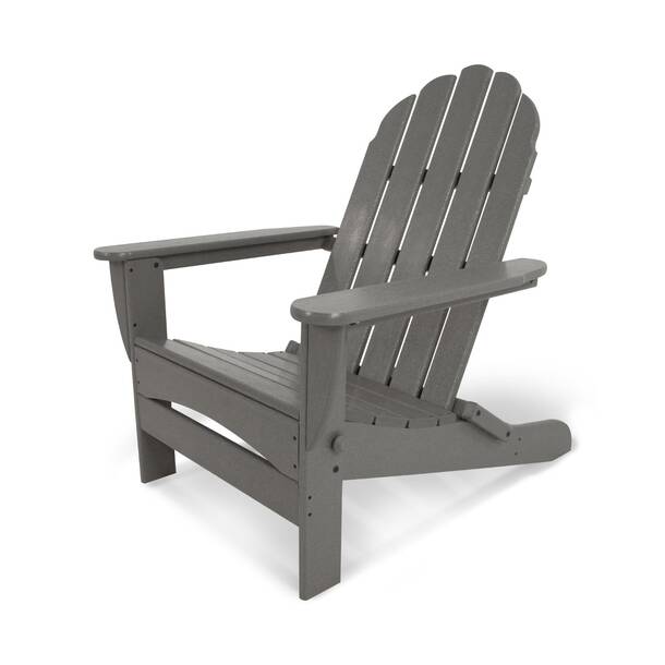 POLYWOOD® Classic Folding Adirondack Chair & Reviews | Wayfair