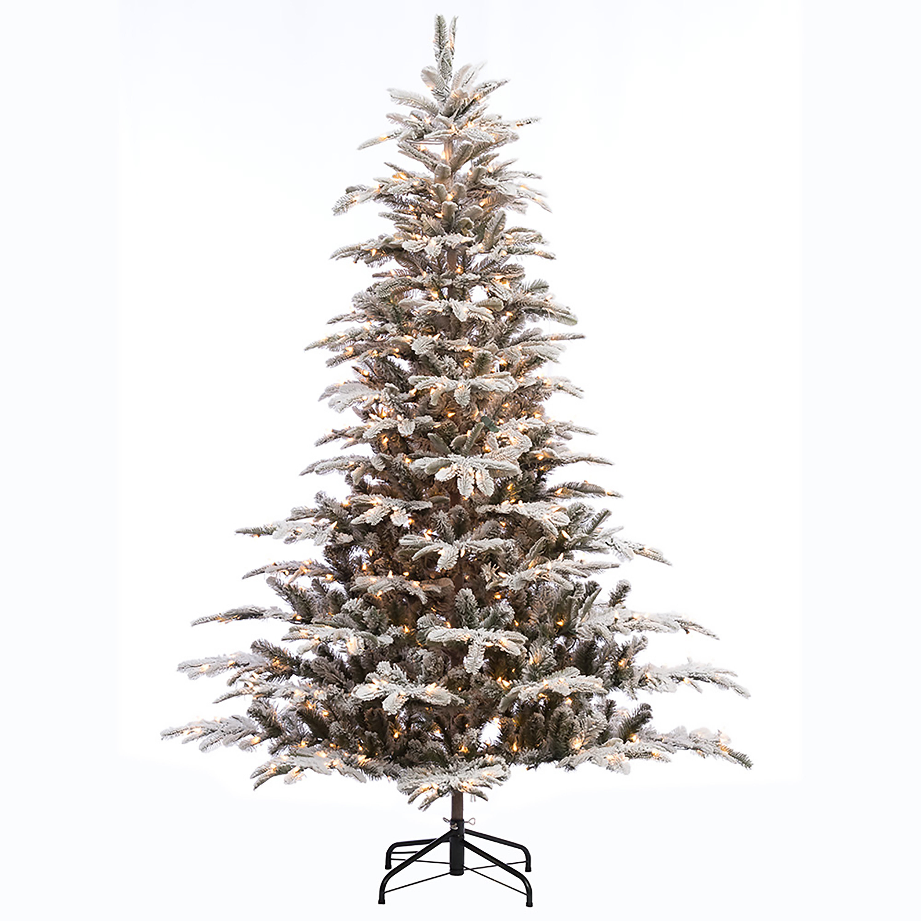 7.5' Lighted Artificial Fir Christmas Tree & Reviews Joss & Main