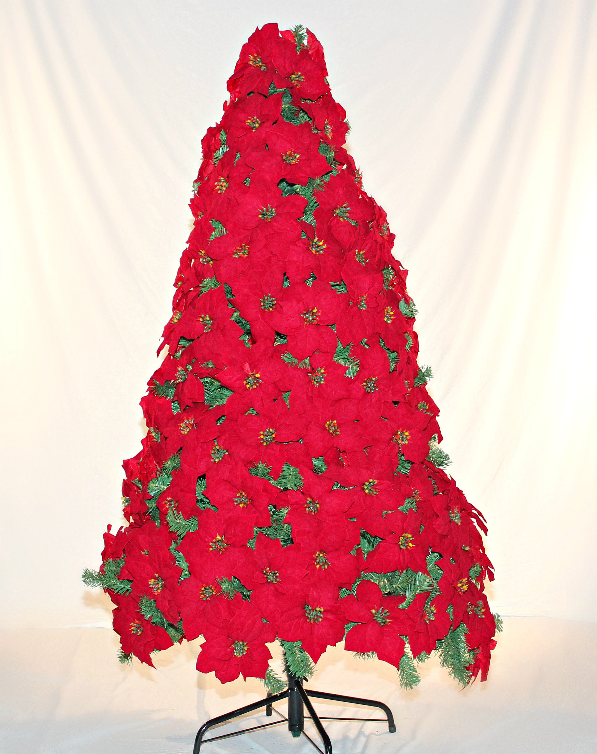 Queens of Christmas 6' Tall Poinsettia Tree Wayfair