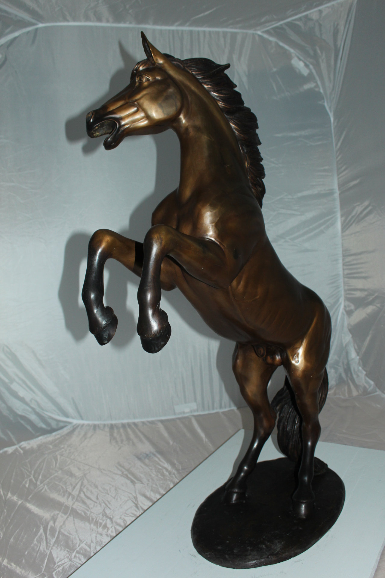 Red Barrel Studio® Lilwen Horse Standing Statue Wayfair