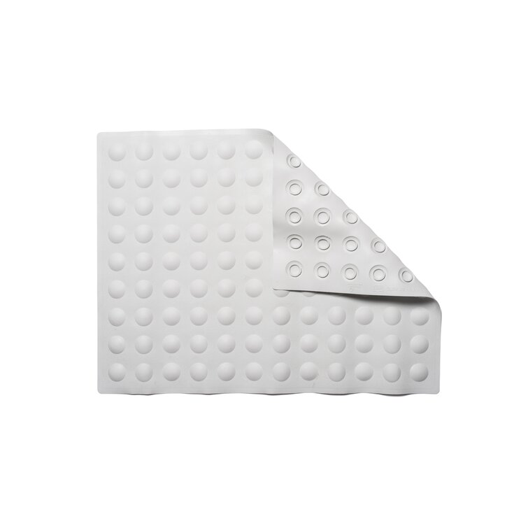 Croydex Hygiene 'N' Clean Anti-Bacterial Slip-Resistant Dome Sucker Bath Mat 