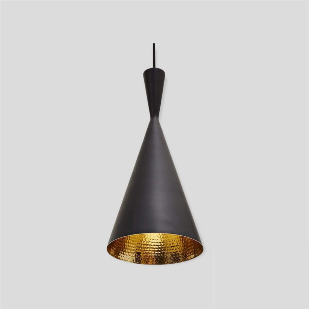 Corrigan Studio® Arvik Single Black & Gold Pendant Light Wayfair