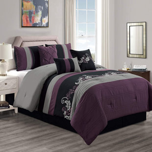 Wayfair | King Size Purple Comforters 