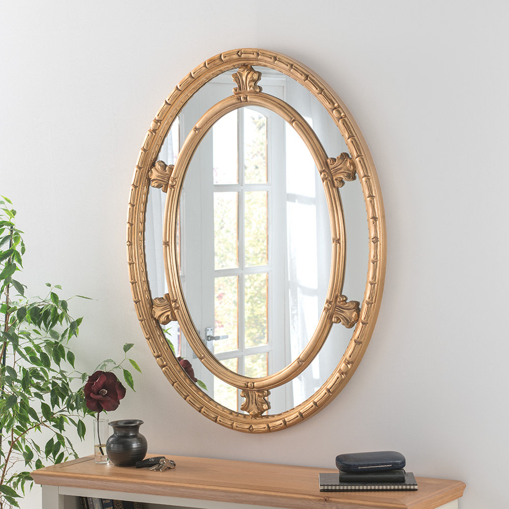 Astoria Grand Kenton Oval Wall Mirror & Reviews Wayfair.co.uk