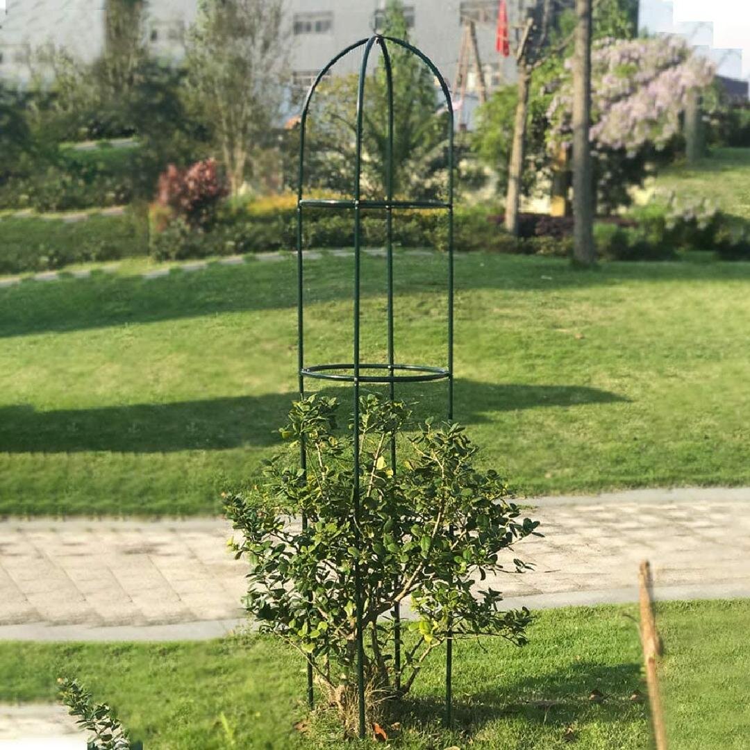 New Garden Plant Support Obelisk Climbing Flowers Grow Steel Frame Easy Tree UK 