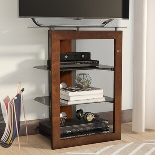 Media Center Bookcase Cabinet Wire Hole Door Furniture Audio Storage Shelving 