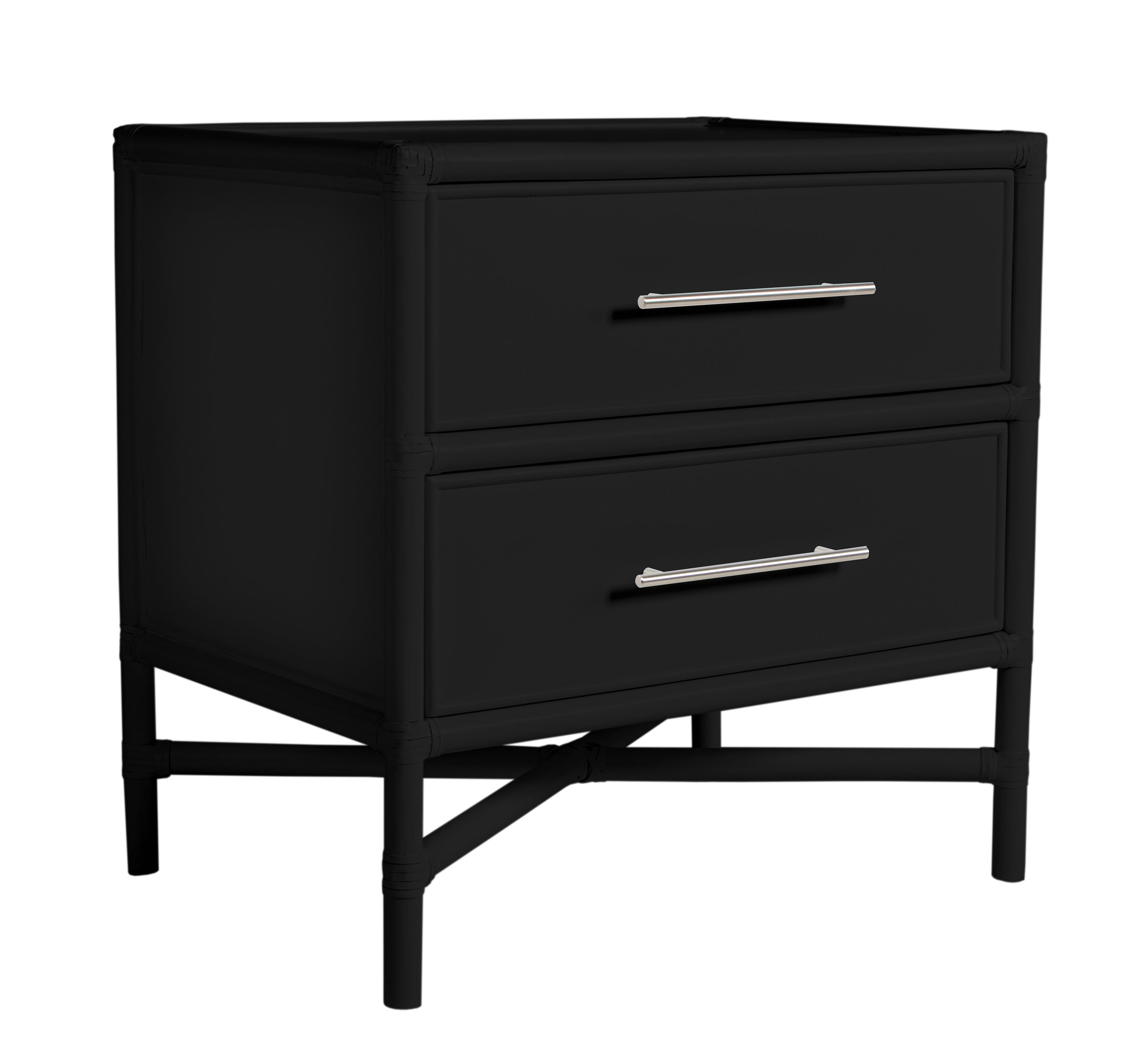 David Francis Furniture Venice Collection Manufactured Wood Nightstand