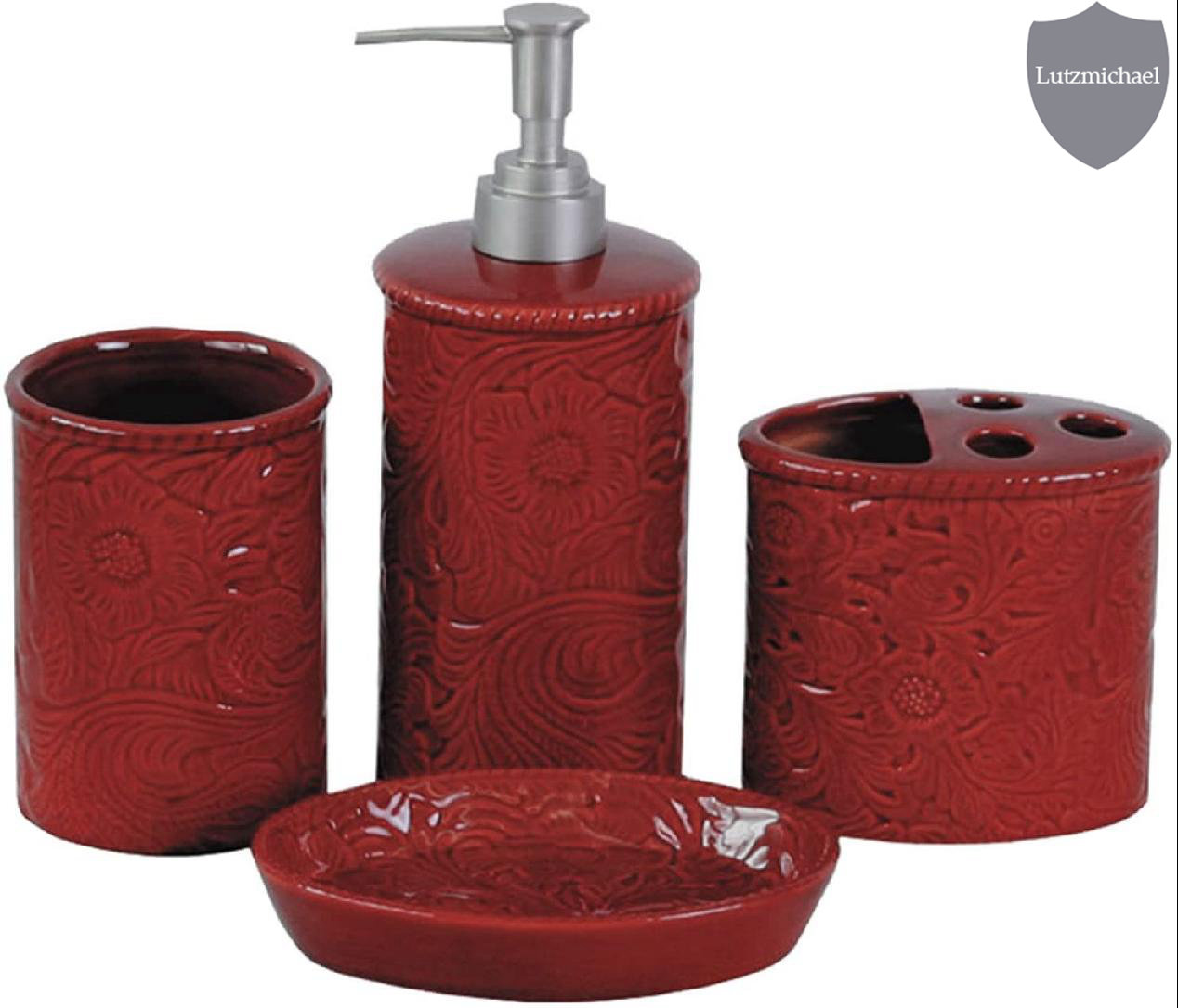 Alcott Hill® Ajahn 4 Piece Bathroom Accessory Set Wayfair