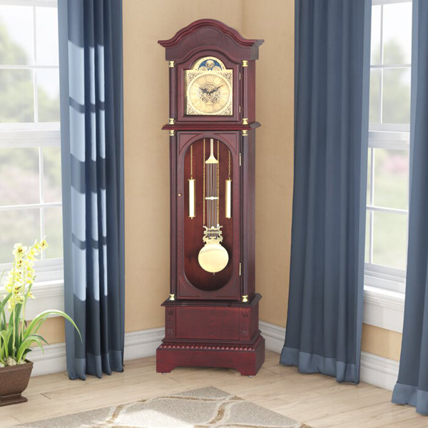 Ridgeway Grandfather Clock Door Lock Set Antique Brass Finish 