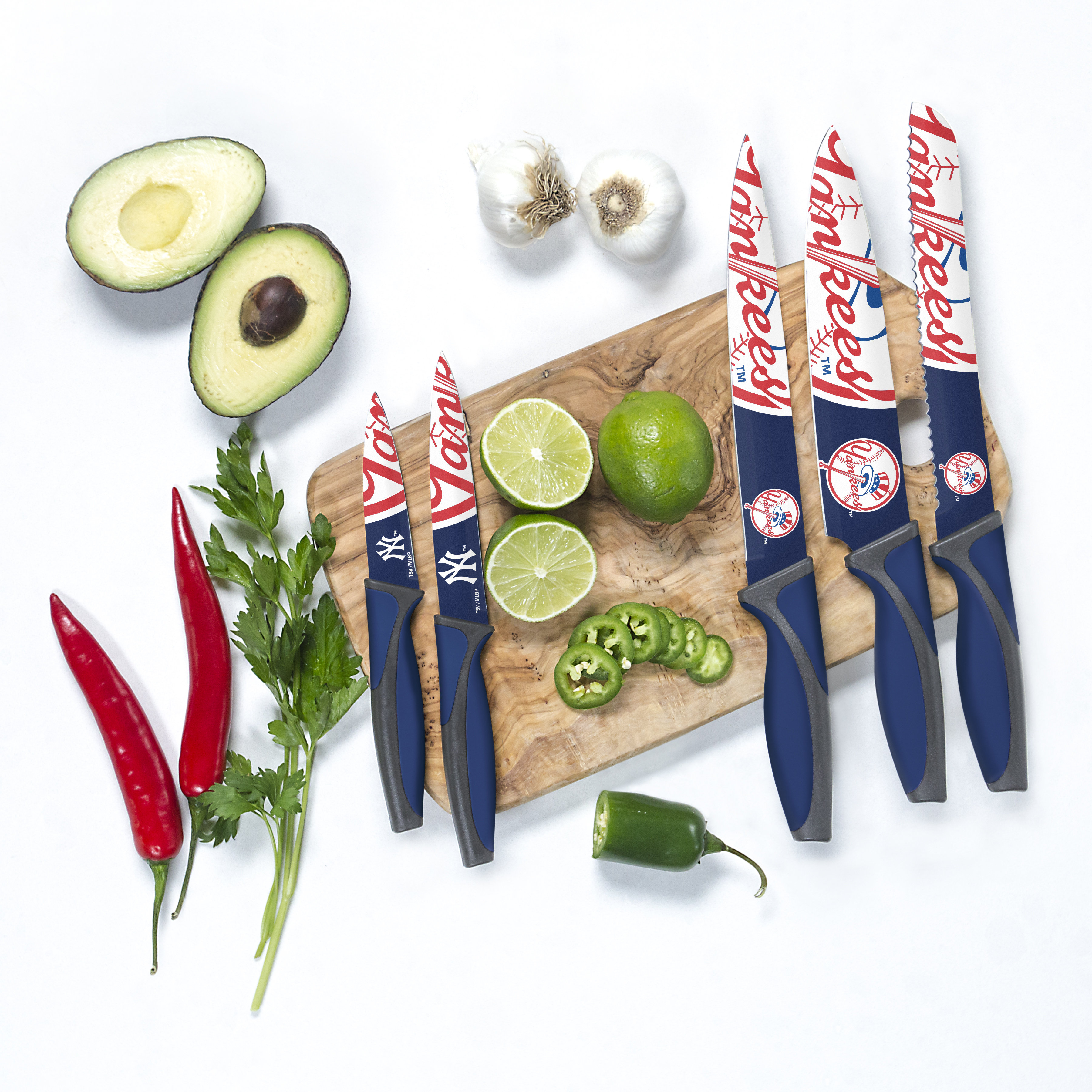 The Sports Vault Corp. 5 Piece Assorted Knife Set & Reviews Wayfair