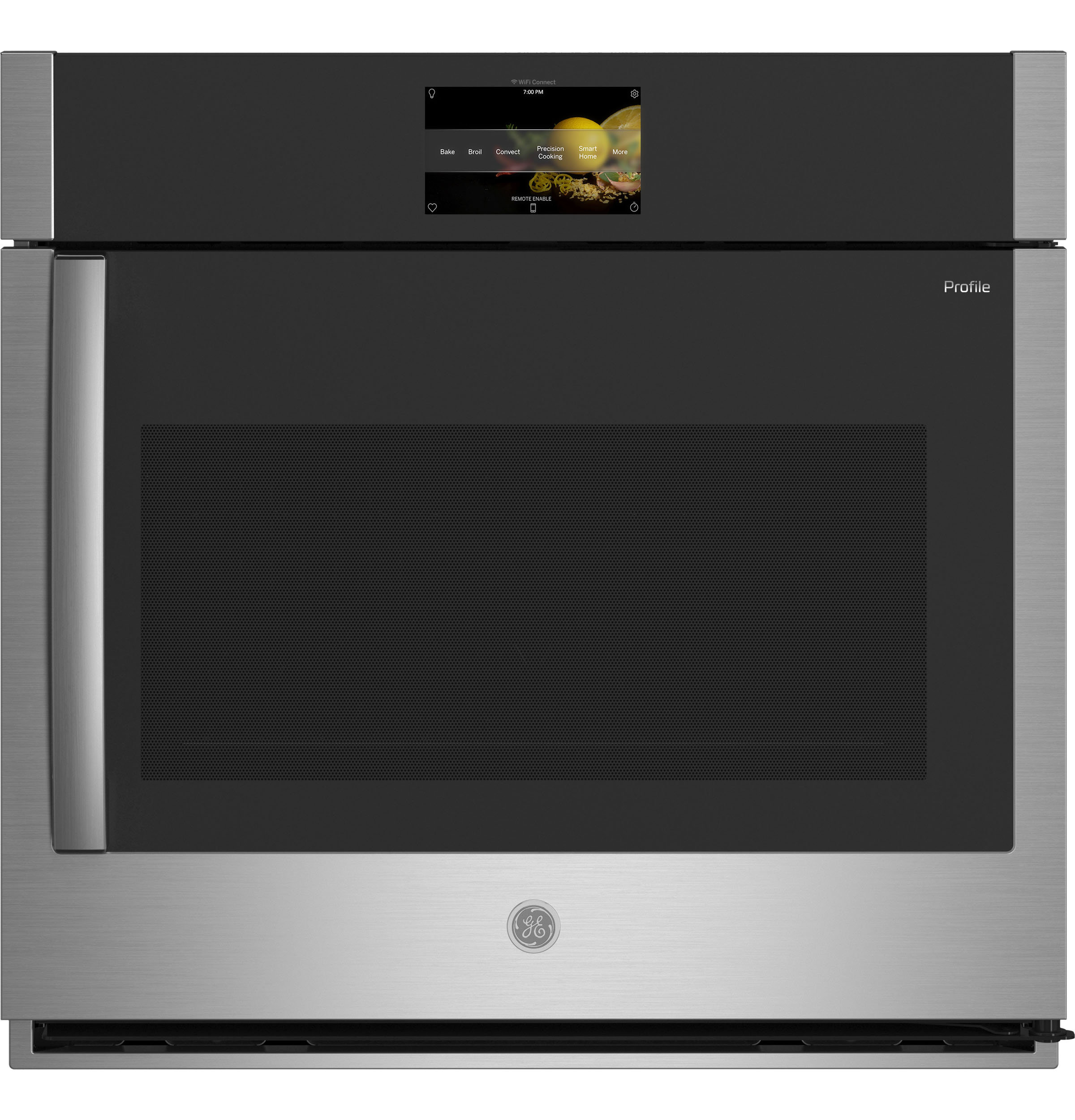 ge stainless wall oven
