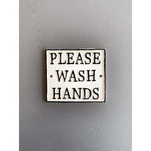 Wash Your Hands Funny Signs | Wayfair