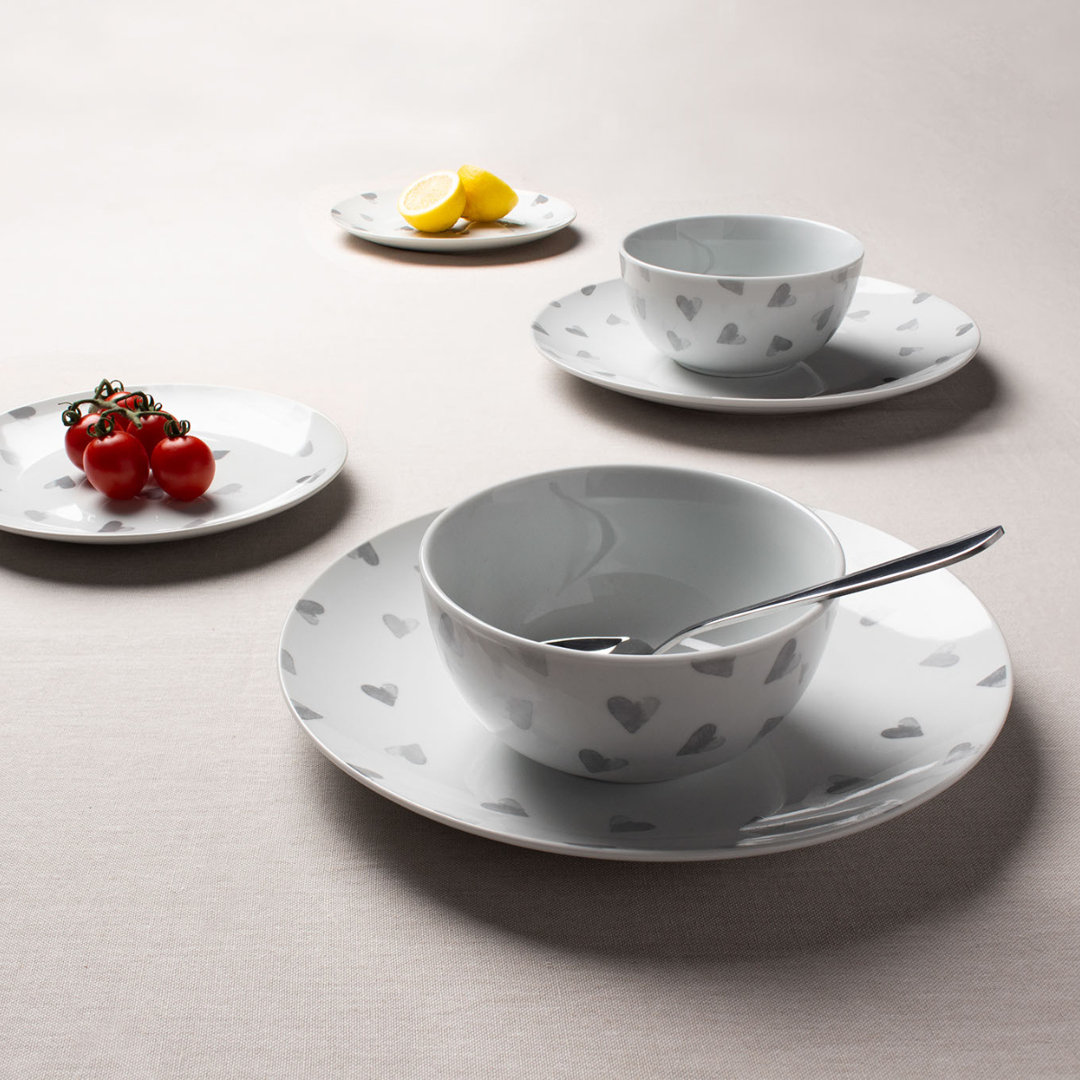 Marlow Home Co. 12-tlg. Tafelservice Mott für 4 Personen