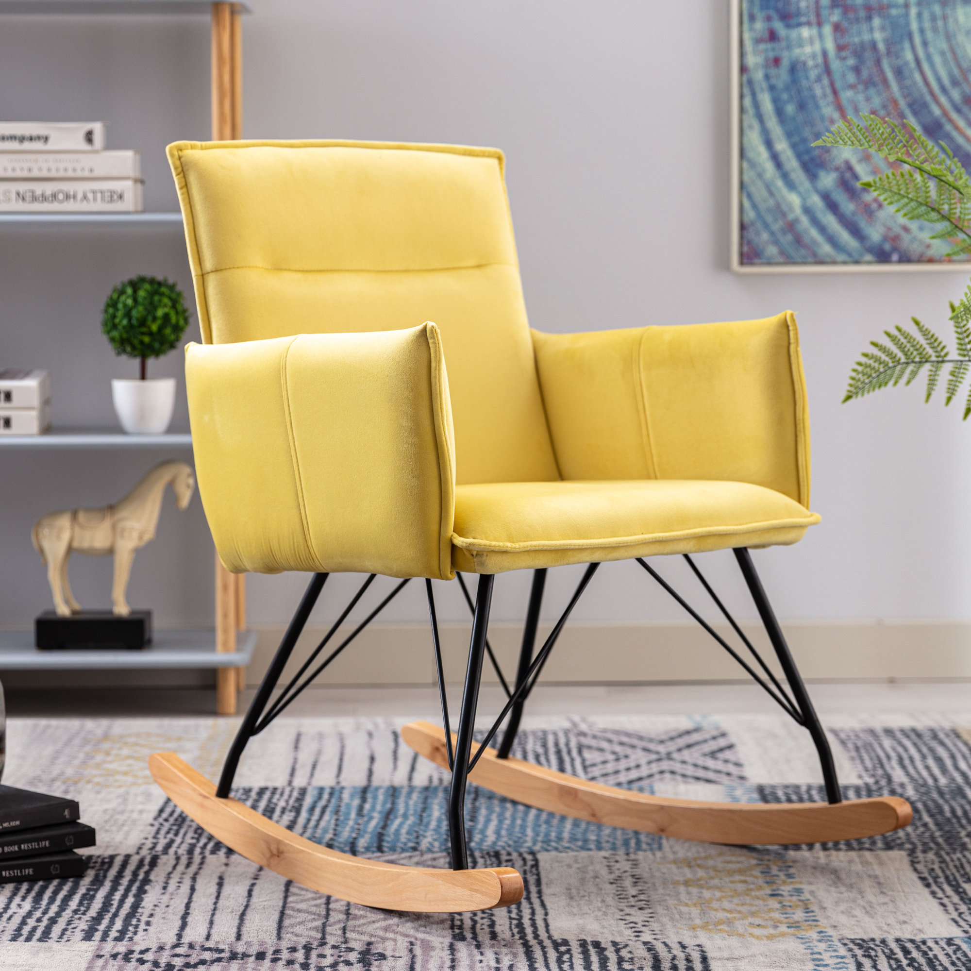 Corrigan Studio® Dedicacin Rocking Chair Wayfair