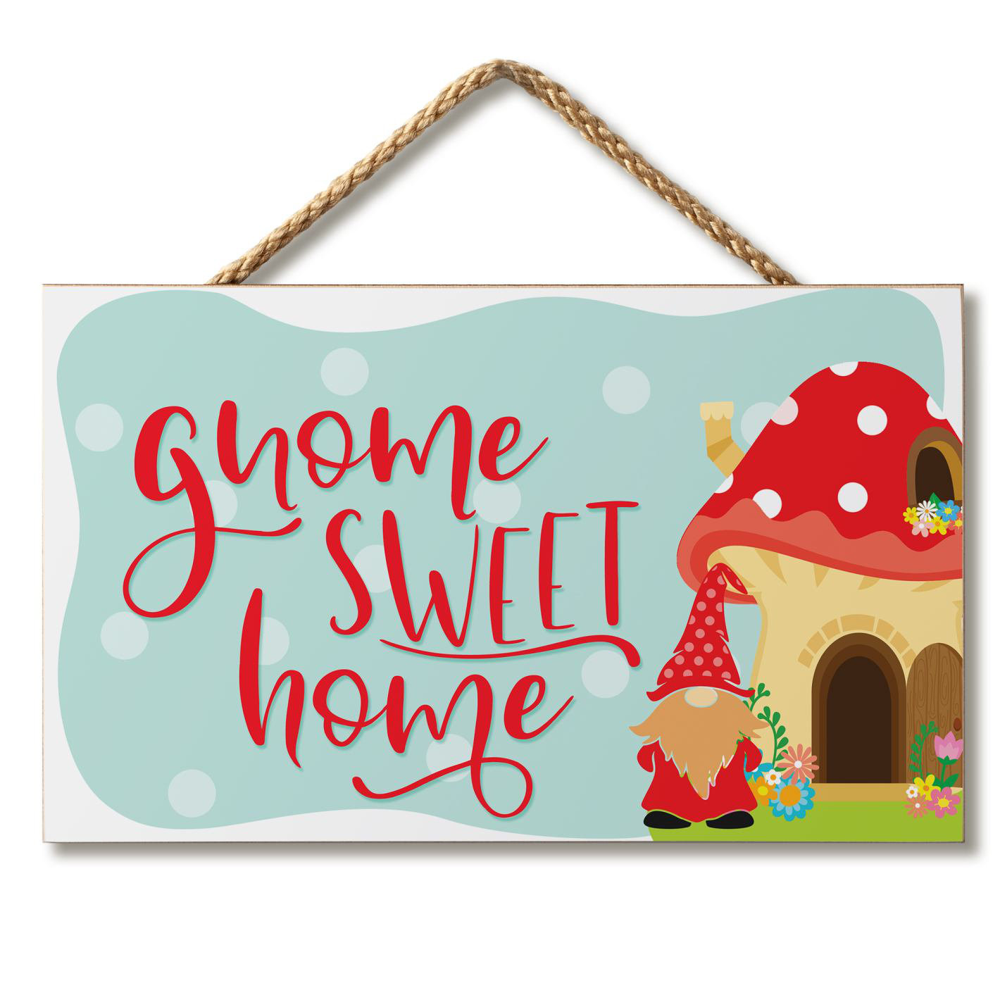 CounterArt Gnome Sweet Home Wall Décor Wayfair