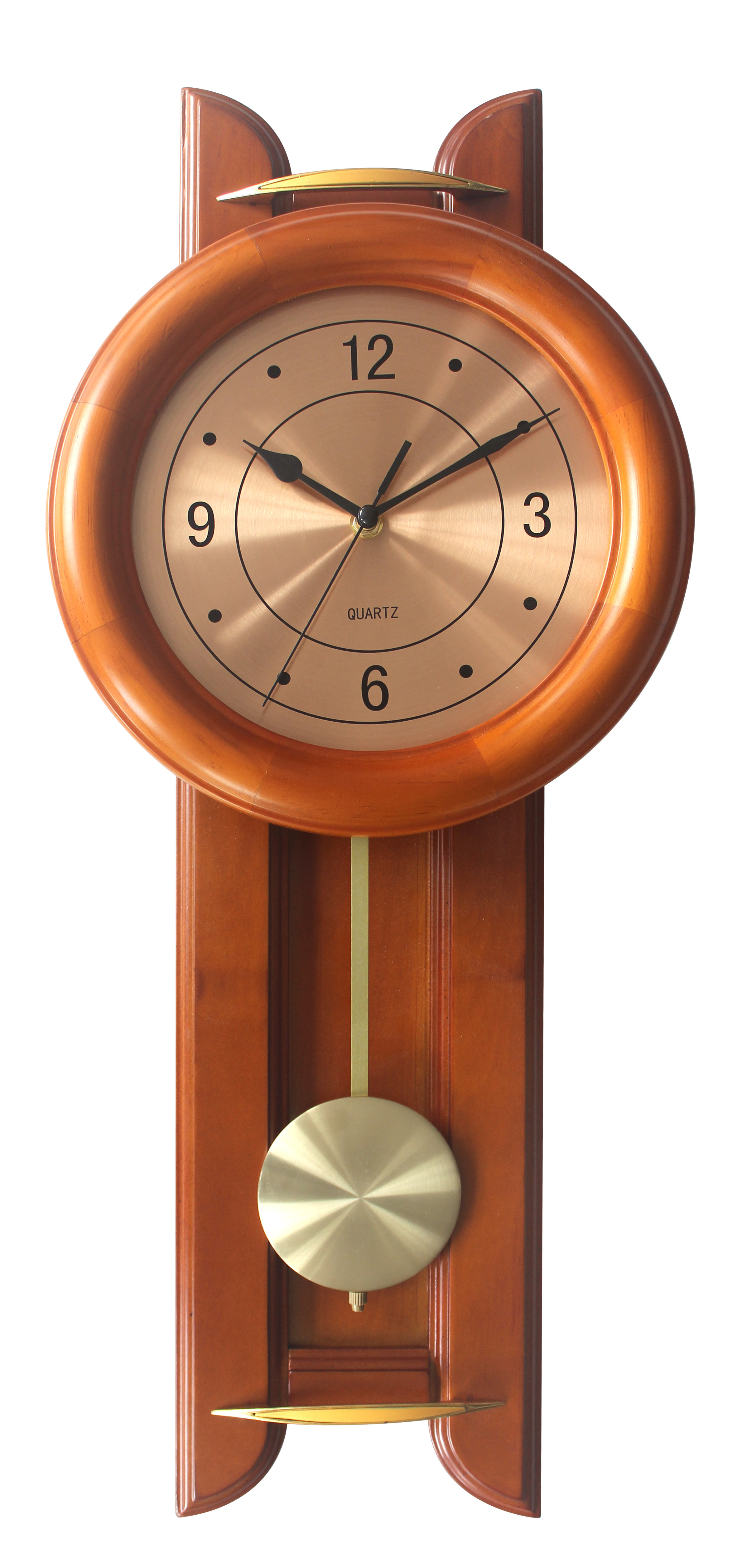 Astoria Grand Walkerville Wood Wall Clock Wayfair.co.uk