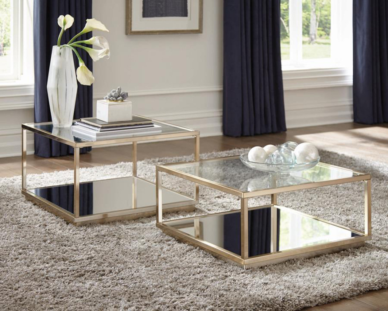 Everly Quinn Coffee Table Set Wayfair