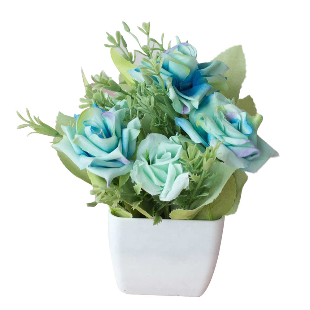 Primrue Artificial Flower With Pot Fake Flower In Pot For Decoration