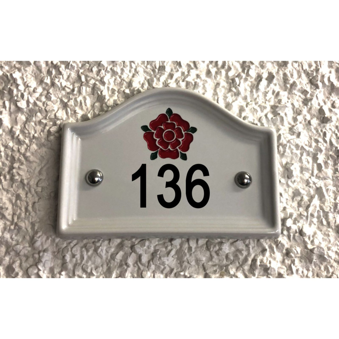 Garten Living Wandbefestigte Hausnummer Walsham