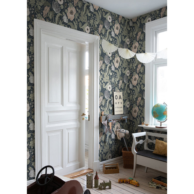 A-Street Prints Ingrid Floral Wallpaper Roll | Perigold