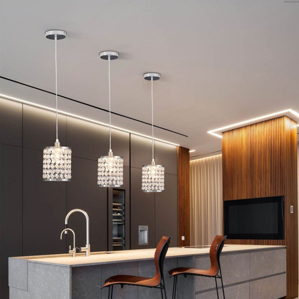 Modern 3 Way Kitchen Island Ceiling Pendant Light Fitting Retro Shades Vintage 
