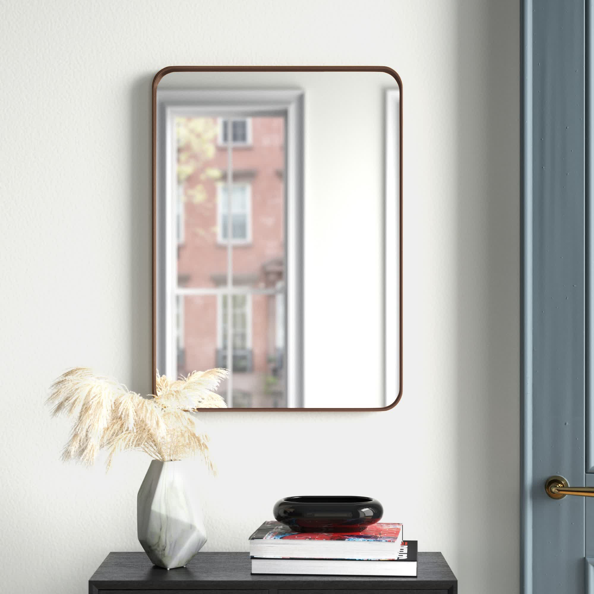 Mercury Row® Crumley Bathroom Mirror & Reviews Wayfair