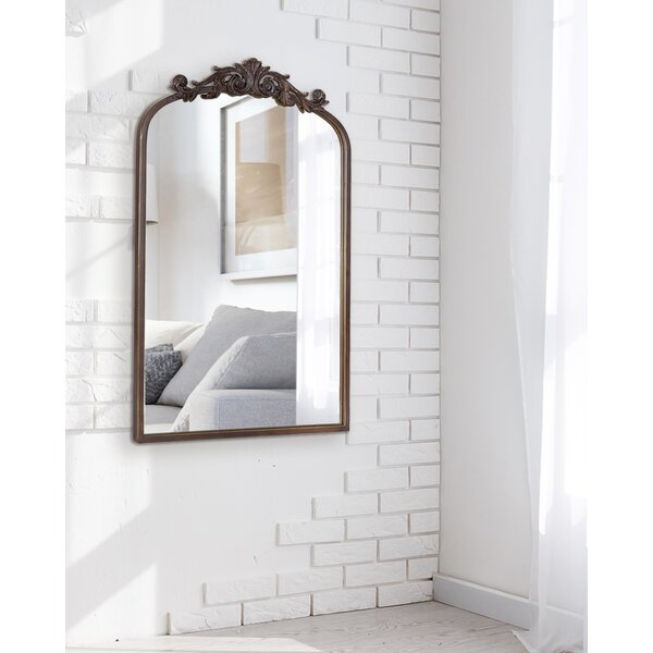 Majestic 26" x 36"  Rectangular Silver Tile Glass Accent Wall Mirror Open Box 