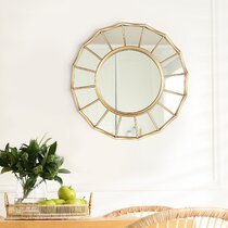 Modern Circle Acrylic Mirror Shatter Resistant Round Circular Wall Decor 