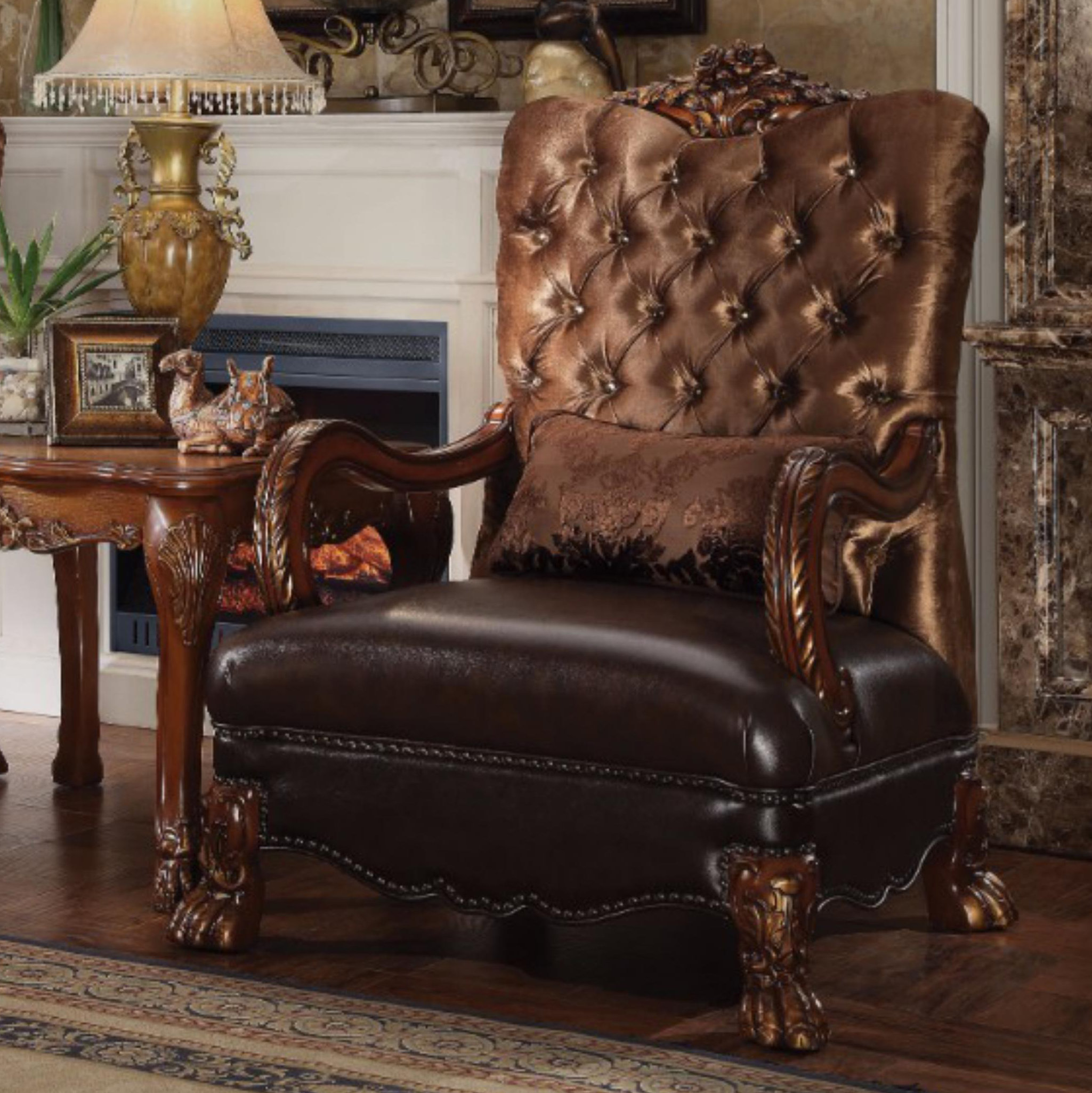 Astoria Grand Ledbury Upholstered Armchair Wayfair