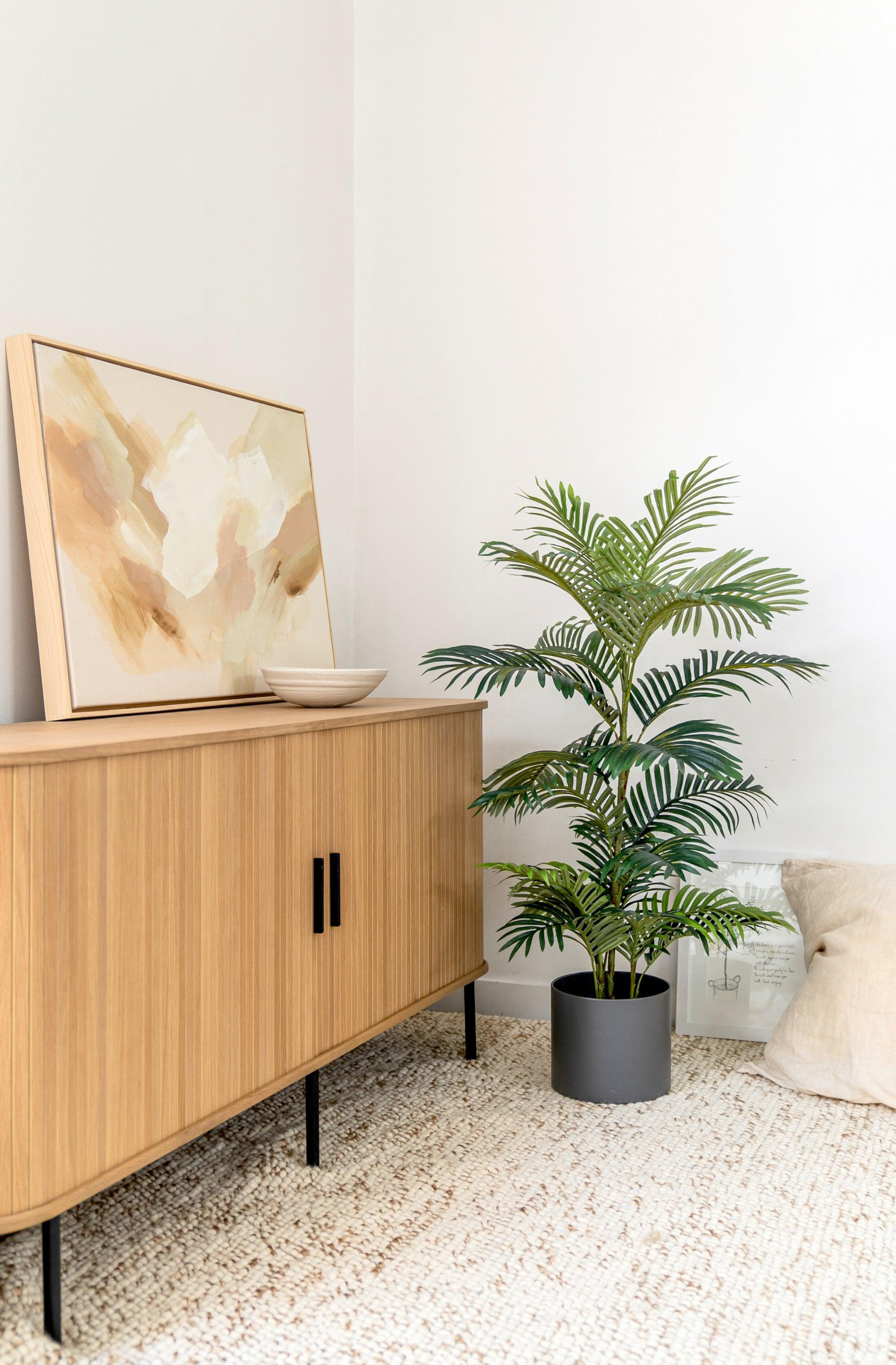 Primrue 47" Faux Potted Palm Tree Wayfair