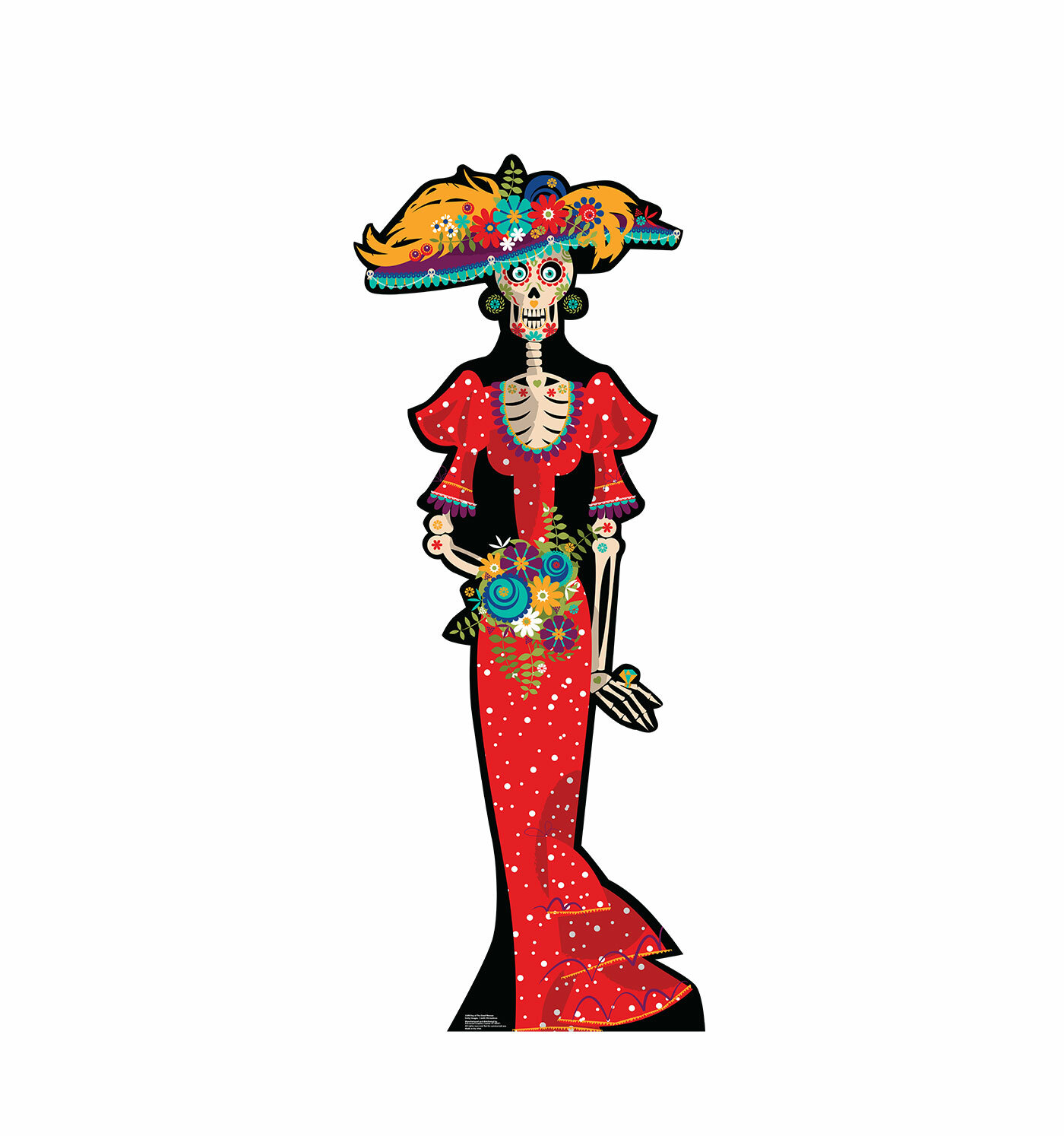 Advanced Graphics Day of the Dead Woman Standup & Reviews | Wayfair