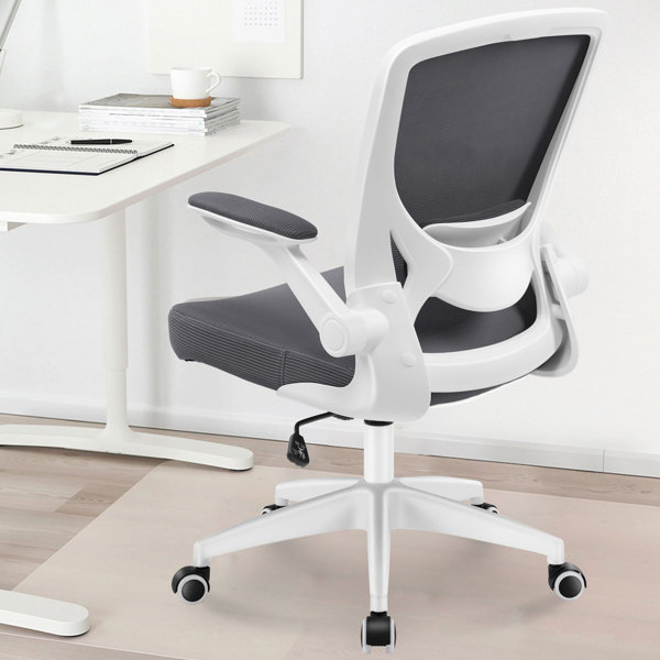 Leisure Task PC Chair for Home Office w/Double Sponge Back Support & Steel Frame 