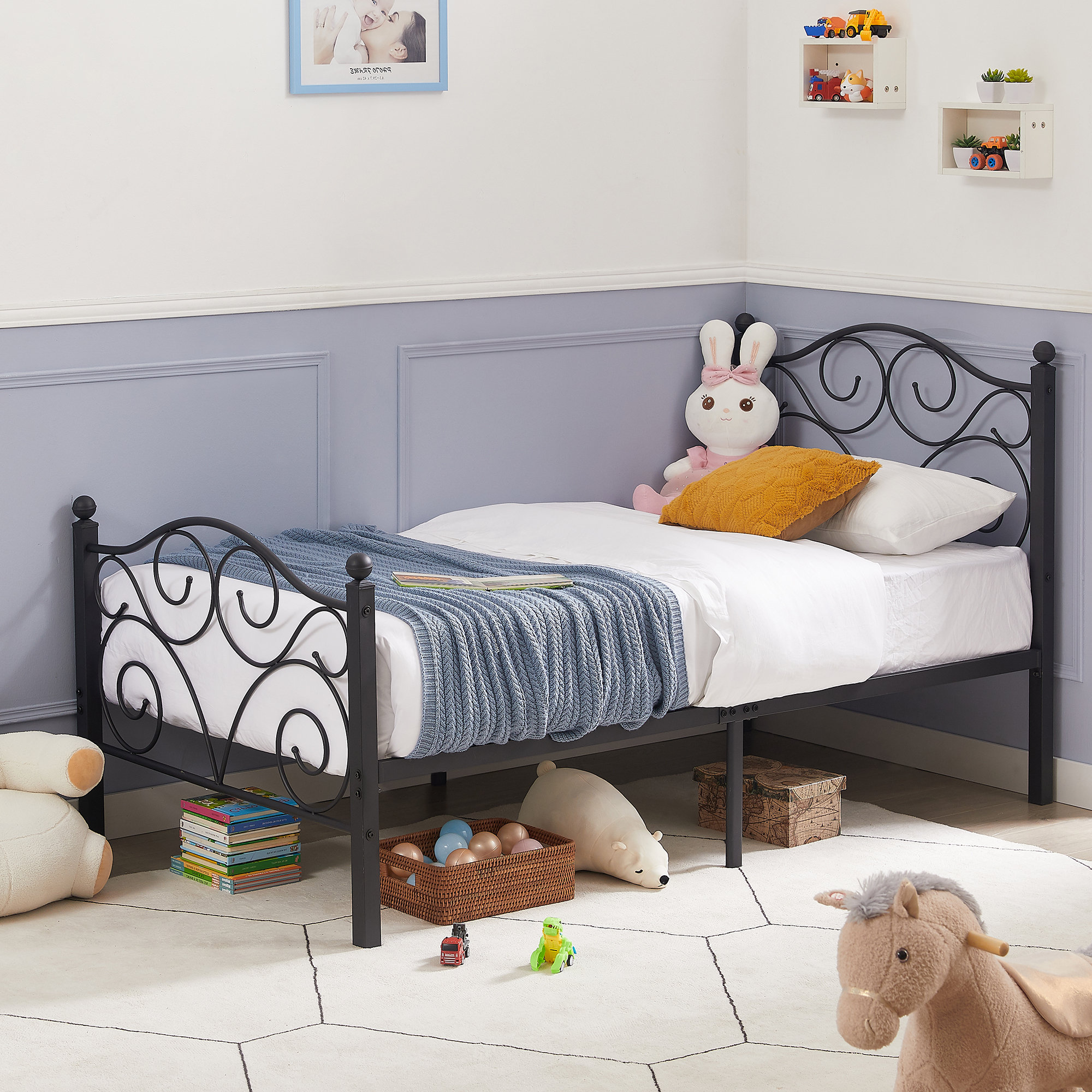 Harriet Bee Beeru Platforms Bed by Harriet Bee & Reviews | Wayfair