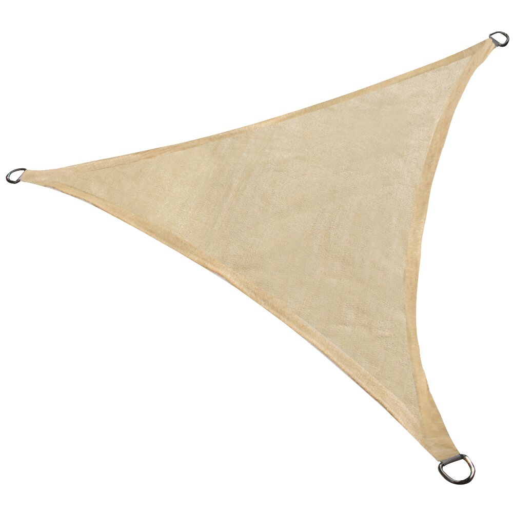 Duflos 3m x 3m Triangular Shade Sail brown