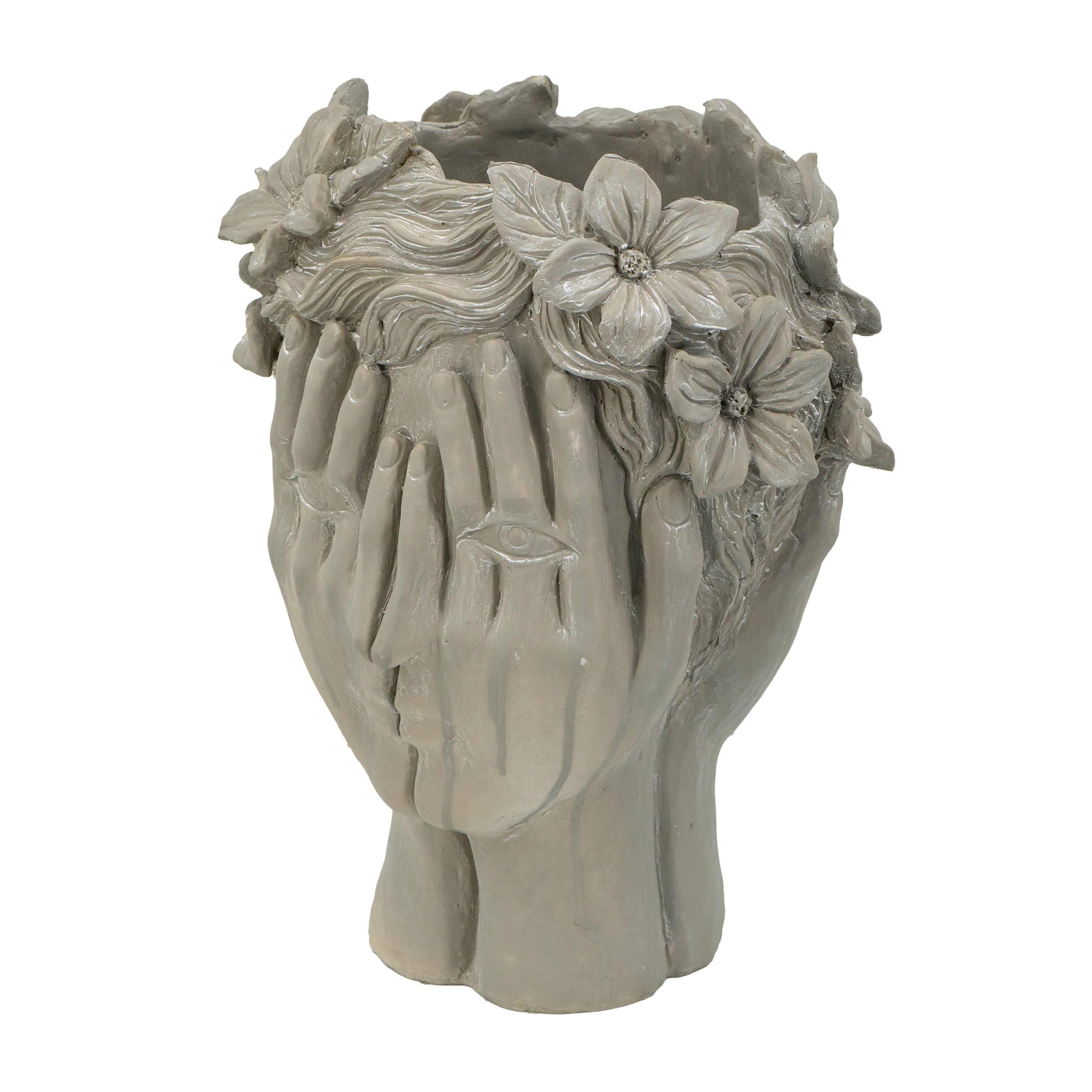 Red Barrel Studio® Younts Head Bust Resin Statue Planter Wayfair