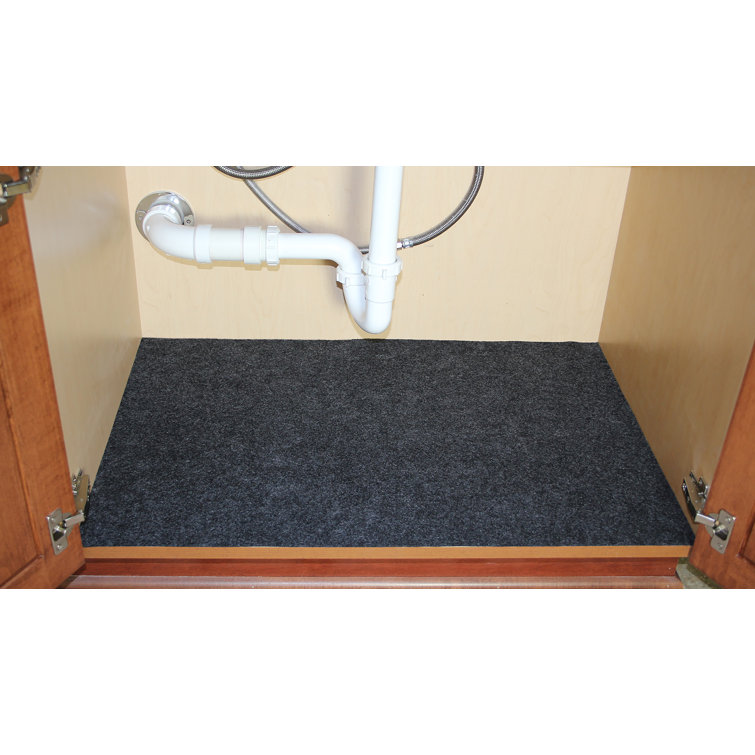 Under the Sink Liner Cabinet Mat - Absorbent/Waterproof/Machine Washable