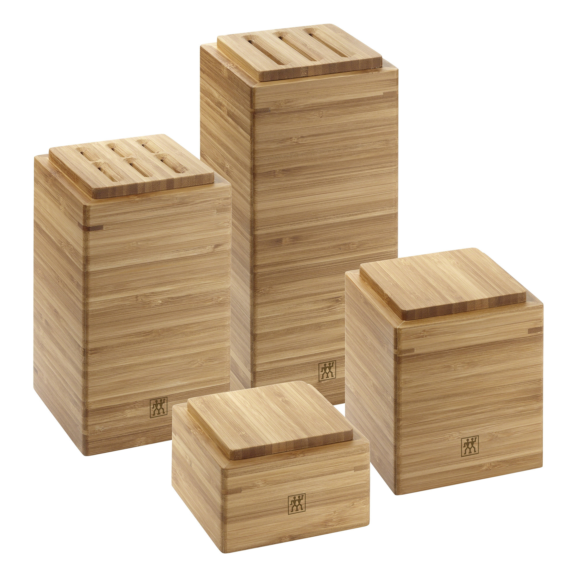 ZWILLING J.A. Henckels 4 Piece Bamboo Storage Box Set & Reviews Wayfair